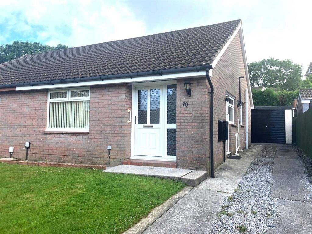 2 bed semidetached bungalow for sale in Heol Y Fran, Parc Gwernfadog