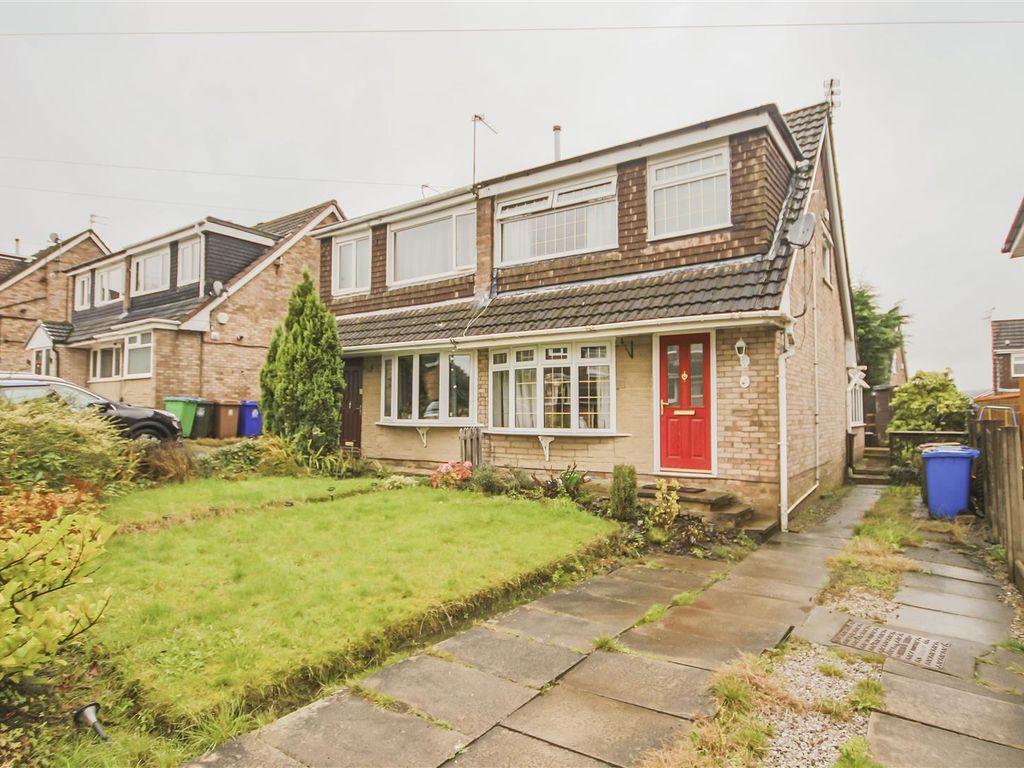 3 bed semidetached house for sale in Brooks End, Rochdale OL11, £