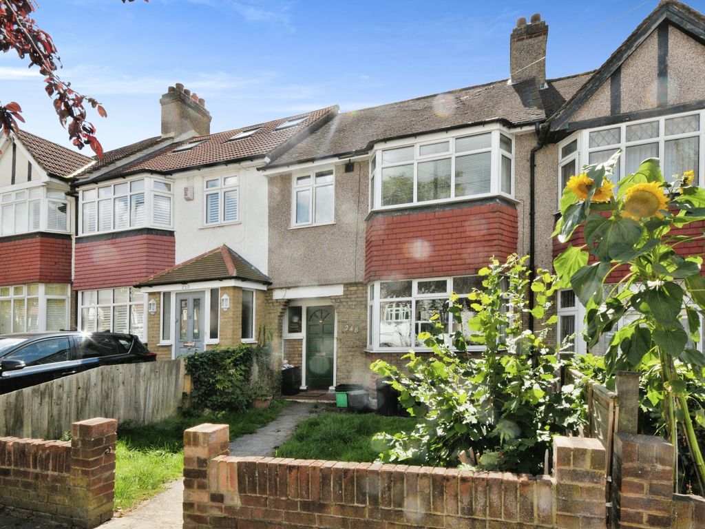 3 bed terraced house for sale in Eden Park Avenue, Beckenham BR3, £