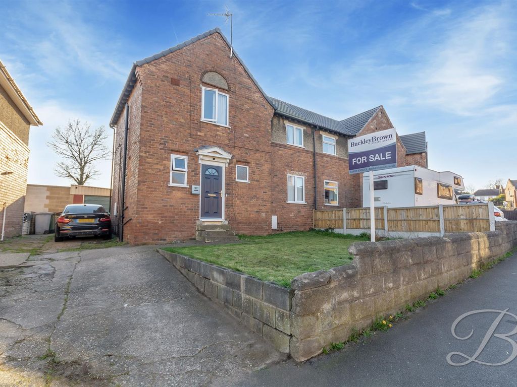 4 bed semidetached house for sale in Saville Street, Blidworth