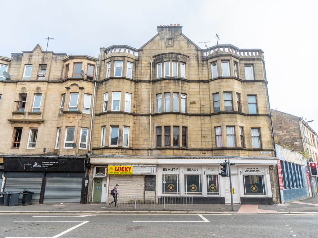 1 bed flat for sale in Well Street, Paisley PA1, £35,000 Zoopla