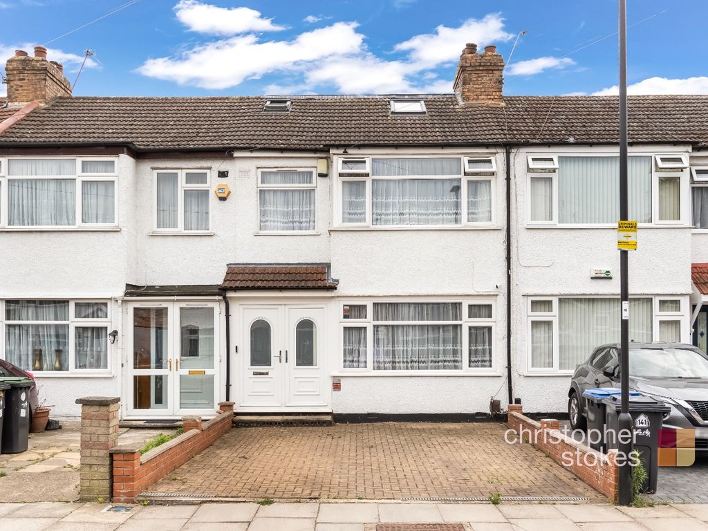 4 bed terraced house for sale in Albany Park, Enfield EN3, £500,000