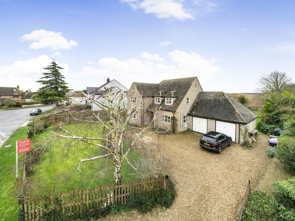 4 bed detached house for sale in High Street, Swayfield, Grantham