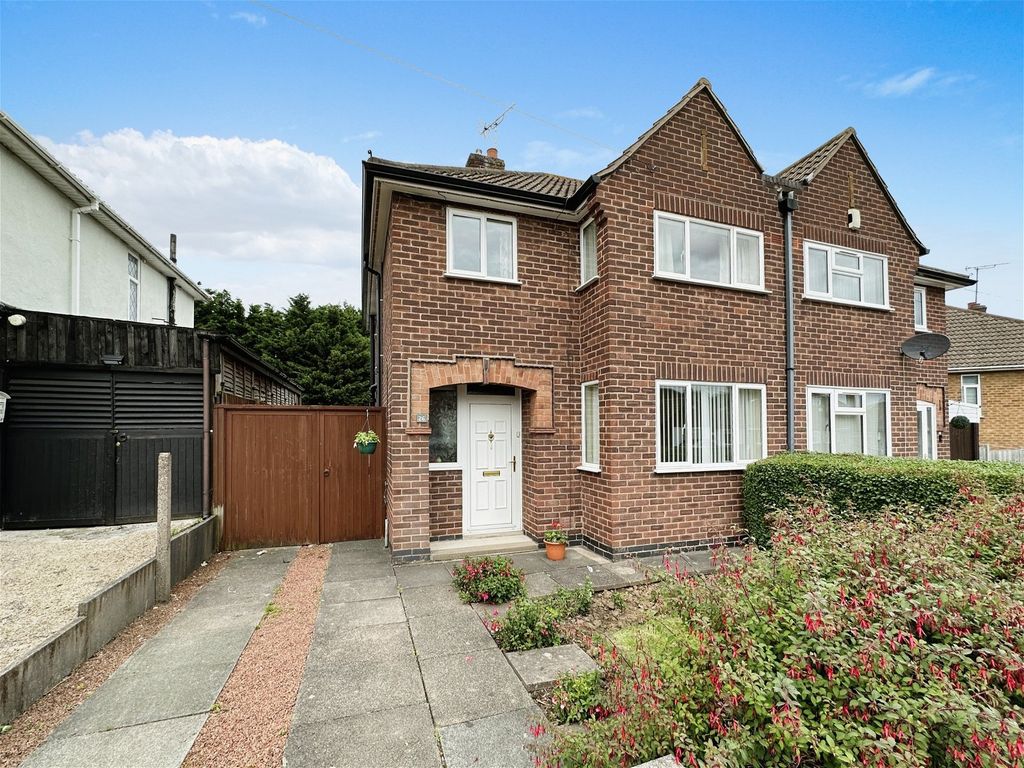3 bed semidetached house for sale in Chislehurst Avenue, Braunstone