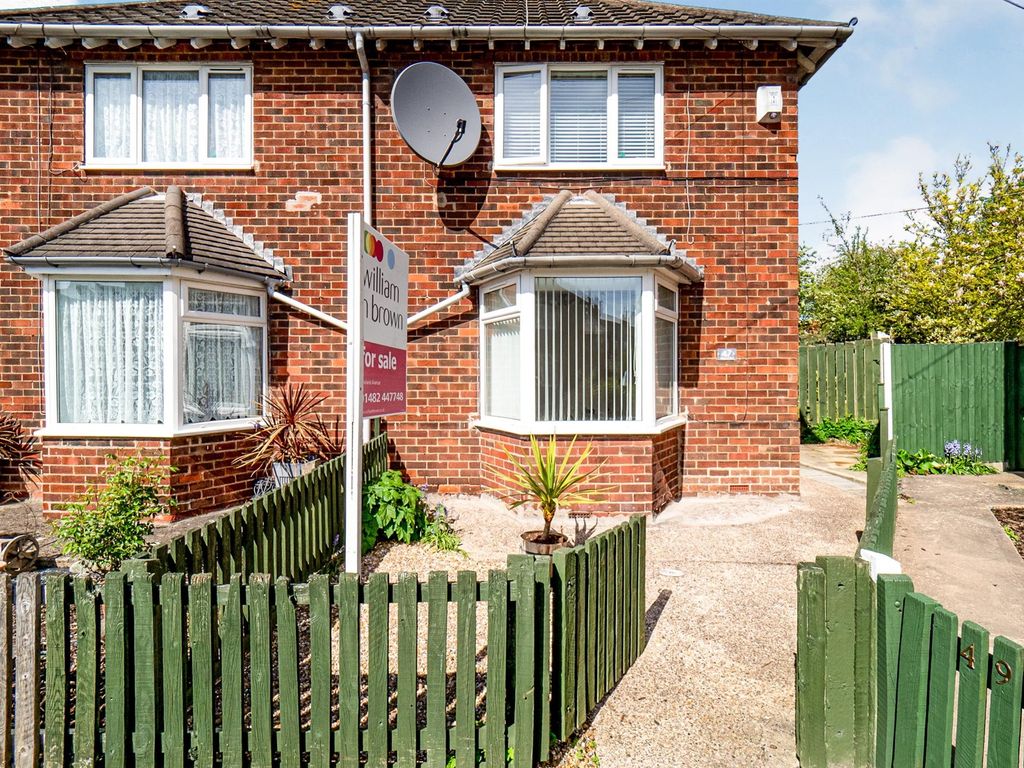 2 bed semidetached house for sale in Dingley Close, Hull HU6 Zoopla