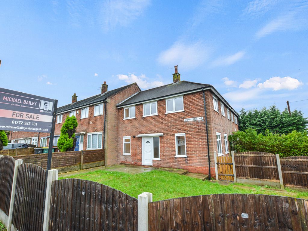 3 bed end terrace house for sale in Wharfedale Avenue, Preston