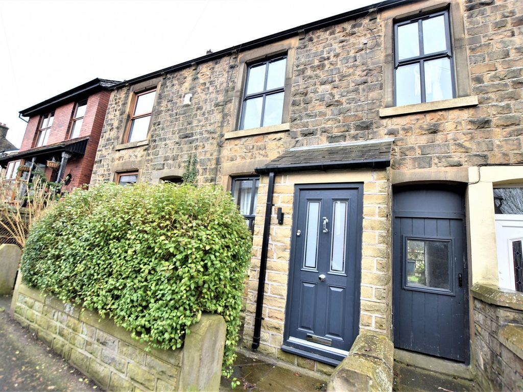 3 bed terraced house to rent in Newshaw Lane, Hadfield, Glossop SK13