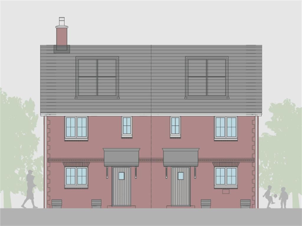 New home, 3 bed semidetached house for sale in The Meadows, Wymeswold