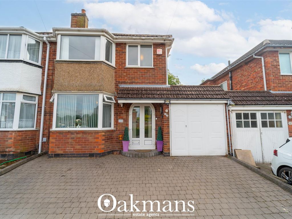 Semidetached house for sale in Jephson Drive, Birmingham B26, £290,000