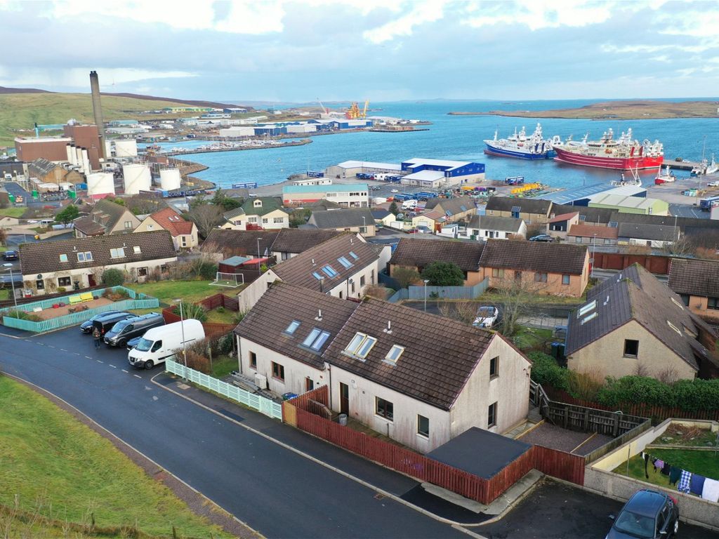 3 bed semidetached house for sale in Staneyhill, Lerwick, Shetland ZE1