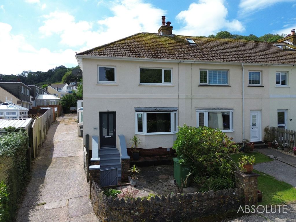 3 bed end terrace house for sale in Milton Street, Brixham TQ5, £