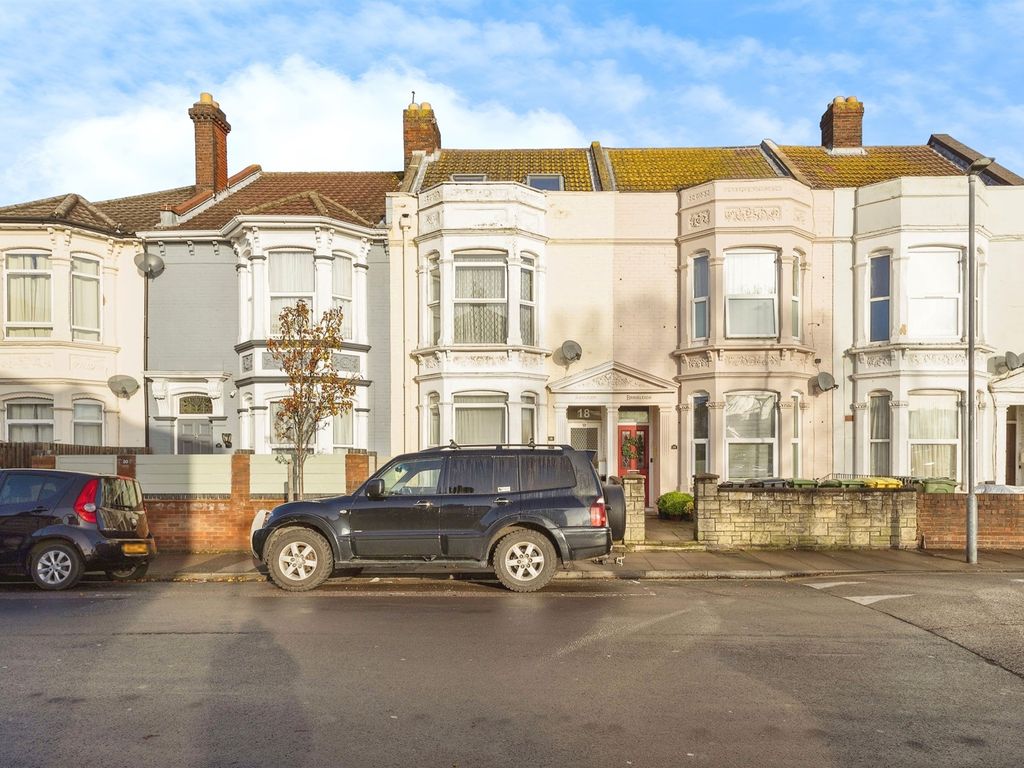 6 bed terraced house for sale in Lower Derby Road, Portsmouth PO2, £