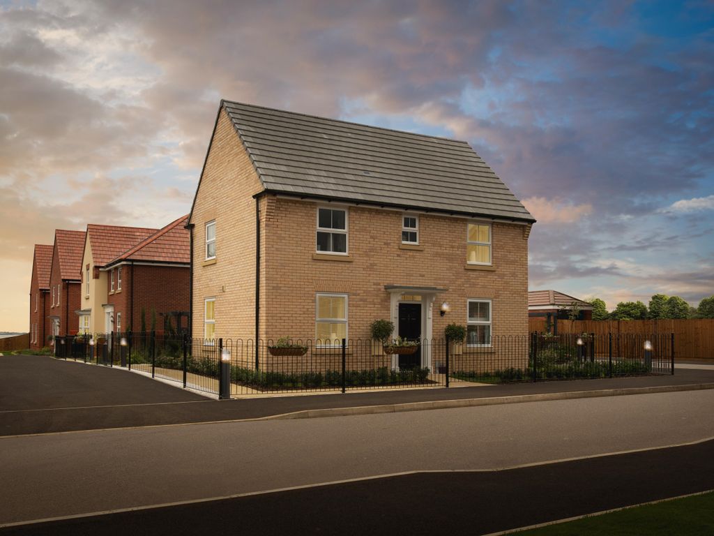 New home, 3 bed detached house for sale in "Hadley V1" at Low Road