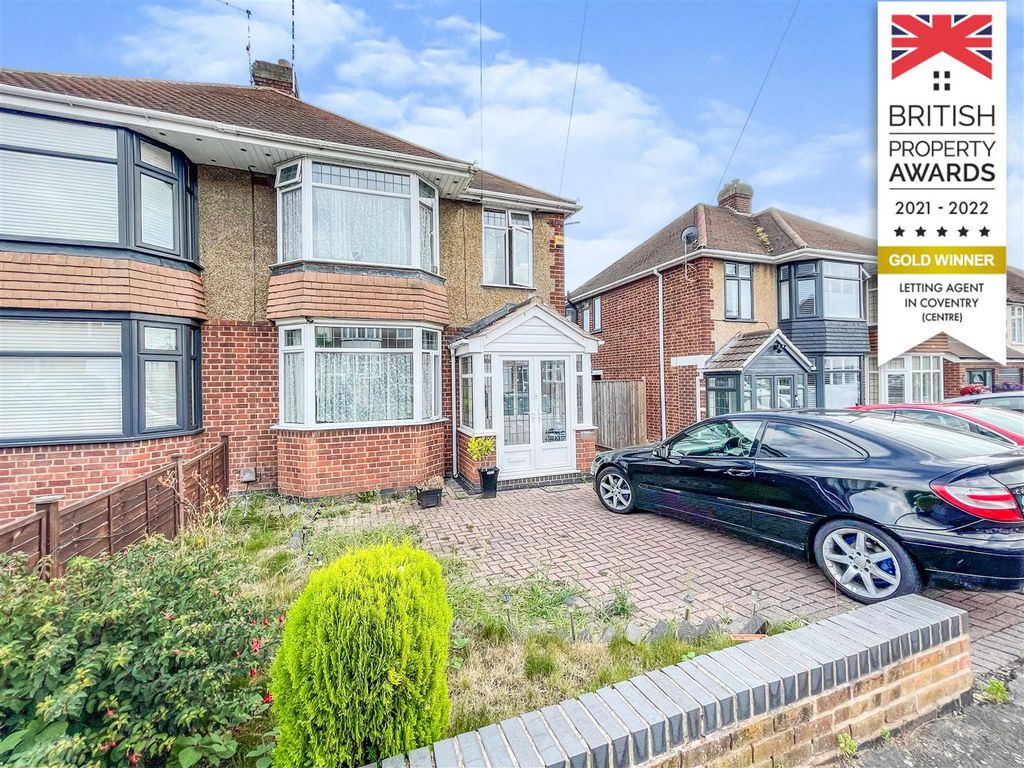 3 bed semidetached house for sale in Arnold Avenue, Styvechale