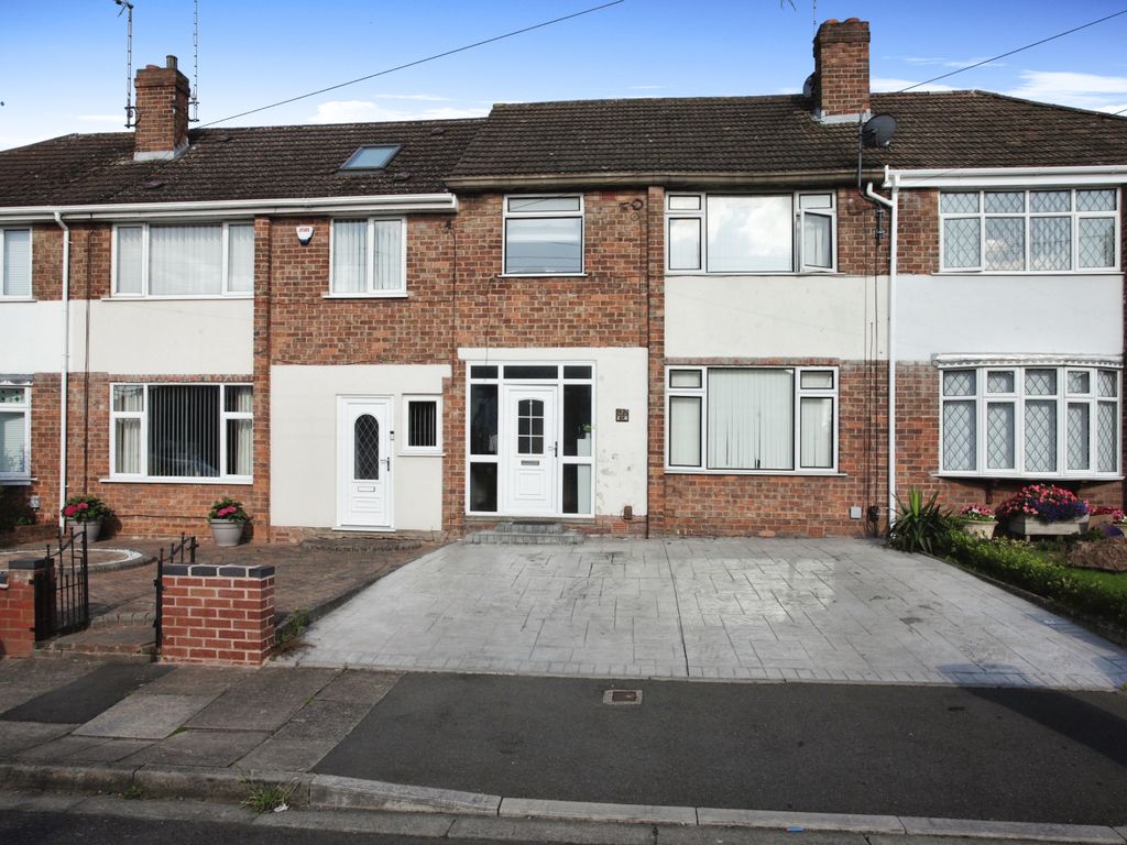 3 bed terraced house for sale in Marston Road, Coventry CV3, £