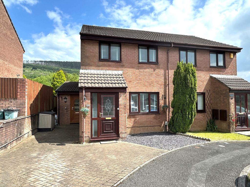 3 bed semidetached house for sale in Woodland Row, Cwmavon, Port