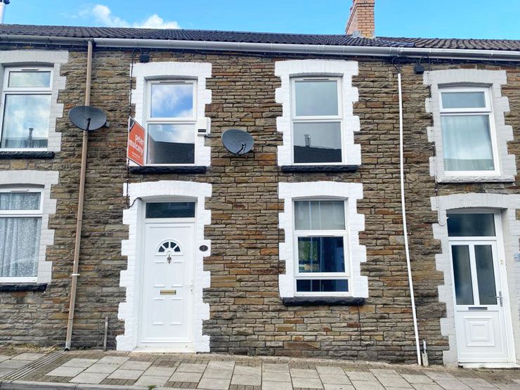 2 bed terraced house for sale in Thomas Street, Gilfach, Bargoed CF81