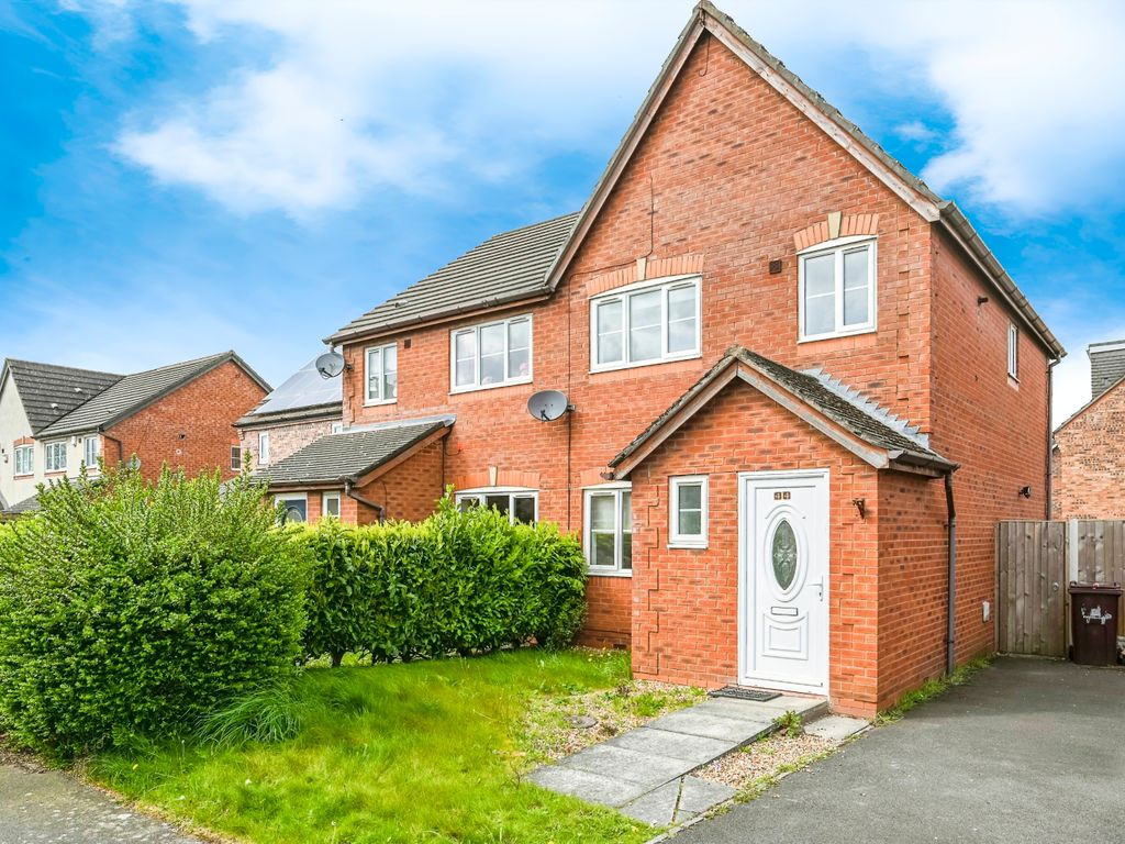 3 bed semidetached house for sale in Yoxall Drive, Kirkby, Liverpool, Merseyside L33, £150,000