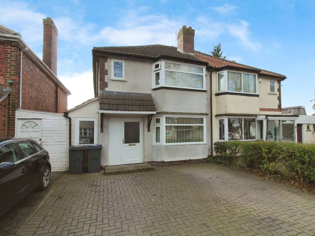 3 bed semidetached house for sale in Croft Road, Birmingham, West