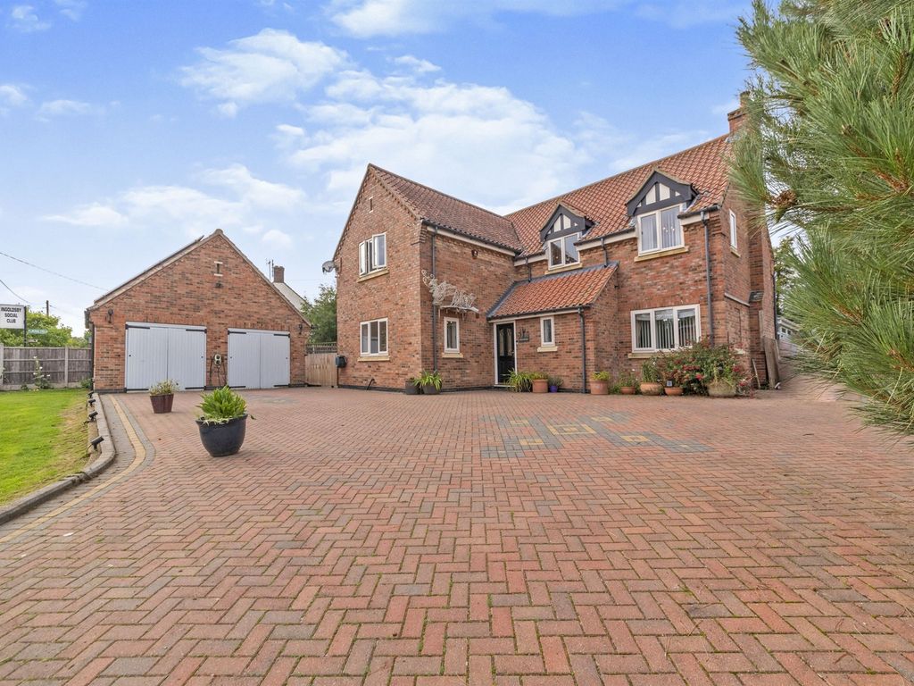 4 bed detached house for sale in Main Street, Ingoldsby, Grantham NG33