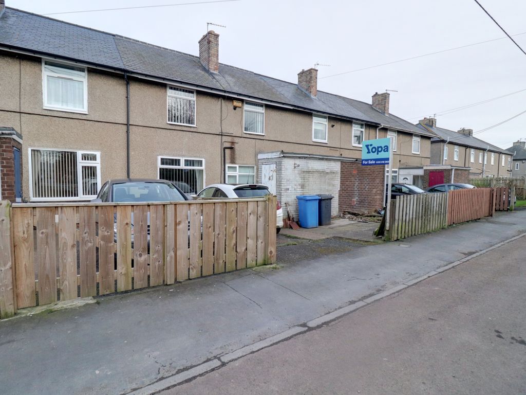 3 bed terraced house for sale in Ena Street, Widdrington, Morpeth NE61