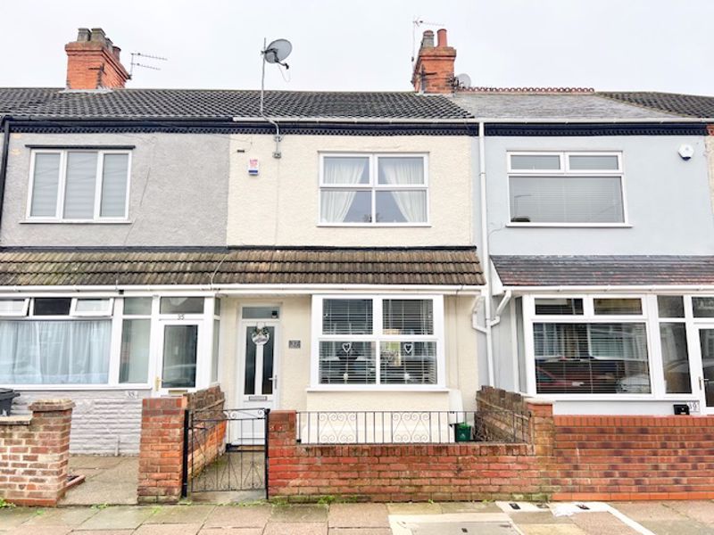 3 bed terraced house for sale in Bramhall Street, Cleethorpes DN35, £