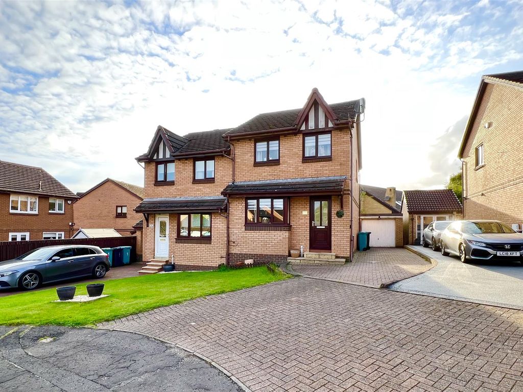 3 bed semidetached house for sale in Colston Place, Airdrie ML6, £