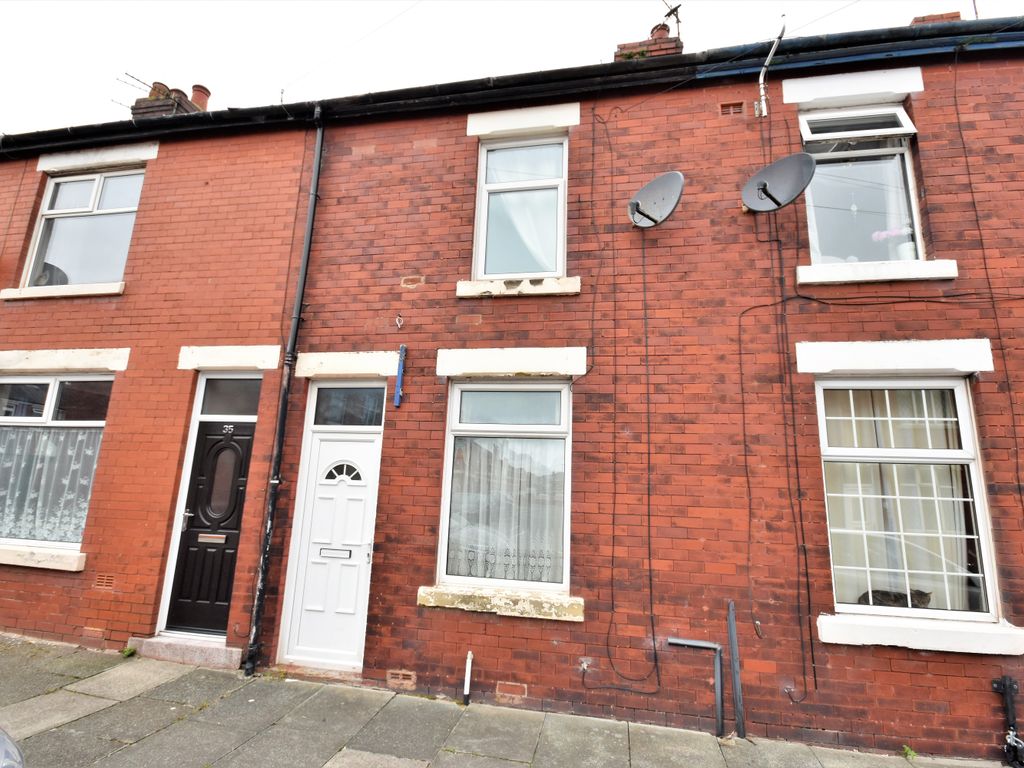 2 bed terraced house for sale in Jackson Street, Blackpool FY3, £75,000