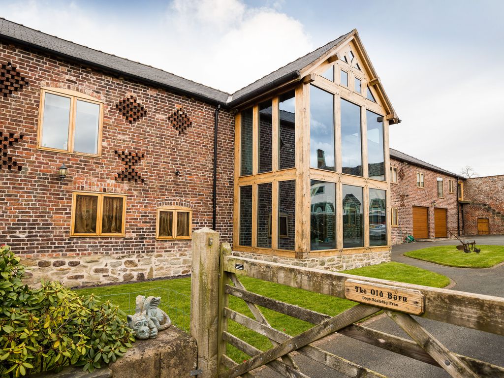 4 bed detached house for sale in St. Martins, Oswestry SY11, £700,000