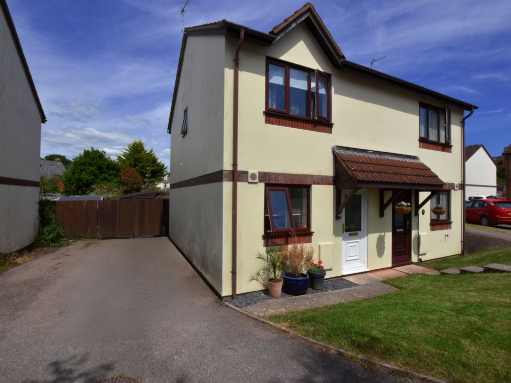 2 bed semidetached house for sale in Nursery Close, Exmouth, Devon EX8