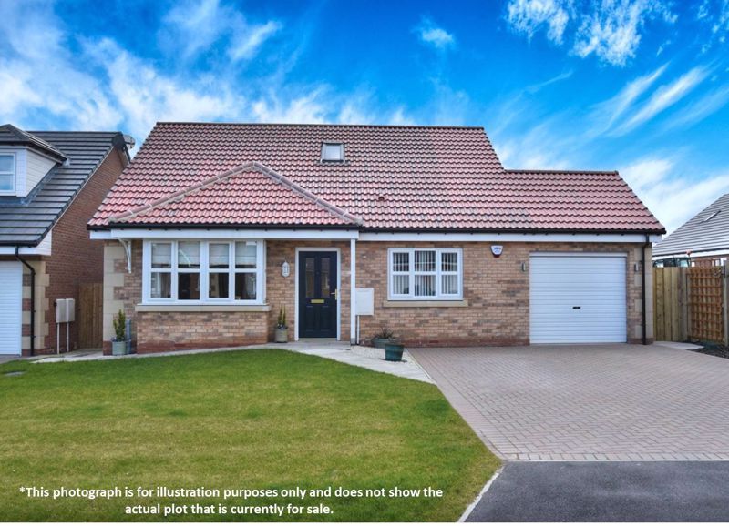 New home, 4 bed detached bungalow for sale in Plot 59, The Beadnell