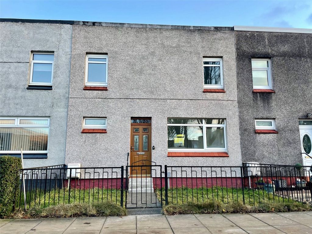 3 bed terraced house for sale in Auckland Place, Clydebank, West