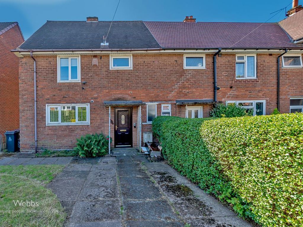 3 bed end terrace house for sale in Archer Road, Walsall WS3, £150,000