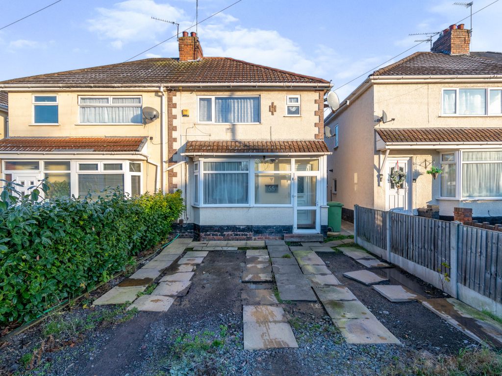 3 bed semidetached house for sale in Sherborne Road, Wolverhampton