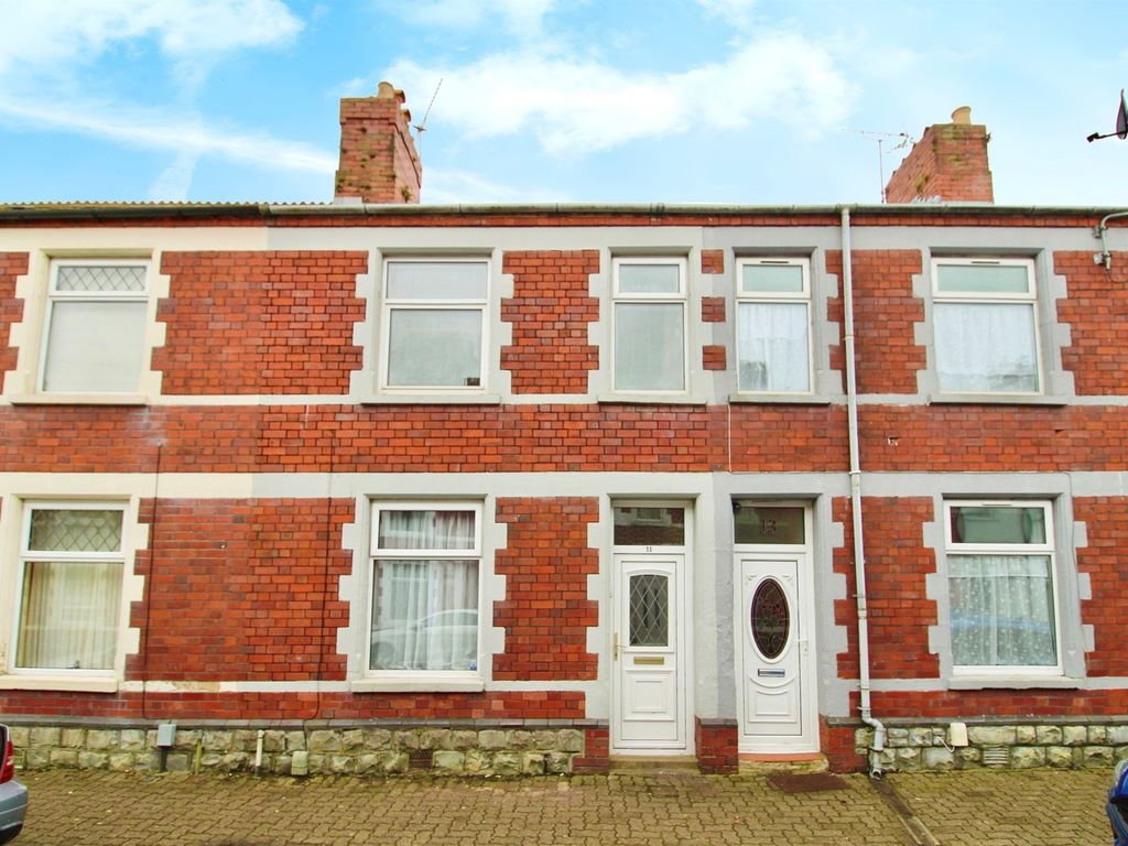 3 bed terraced house for sale in Kathleen Street, Barry CF62, £170,000