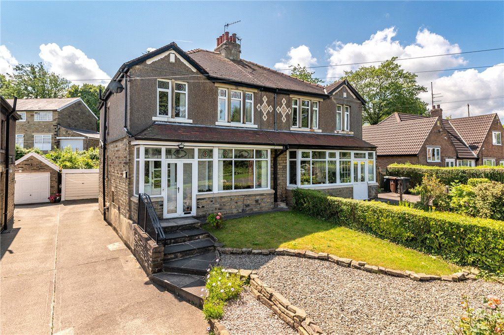 3 bed semidetached house for sale in Haworth Road, Bradford, West