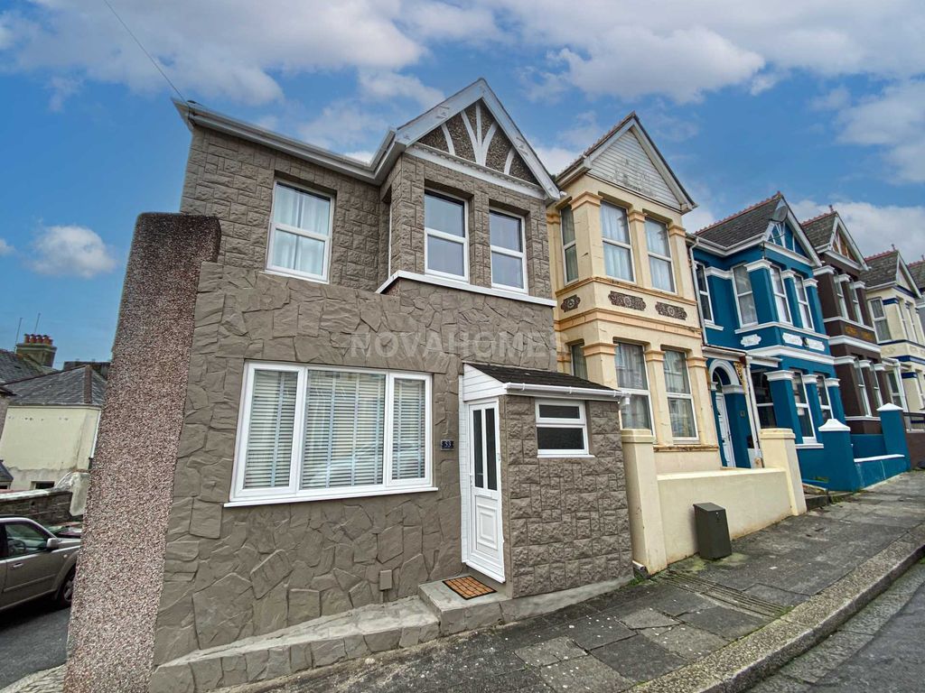 2 bed end terrace house for sale in Belair Road, Peverell PL2, £190,000