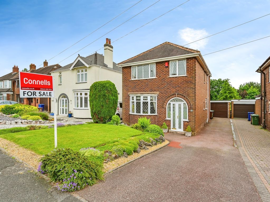 3 bed detached house for sale in Lower Road, Hednesford, Cannock WS12