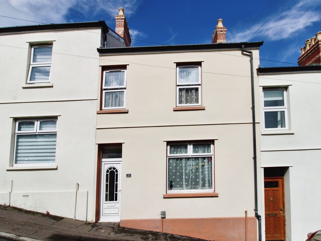 3 bed terraced house for sale in Cliff Street, Penarth CF64, £340,000