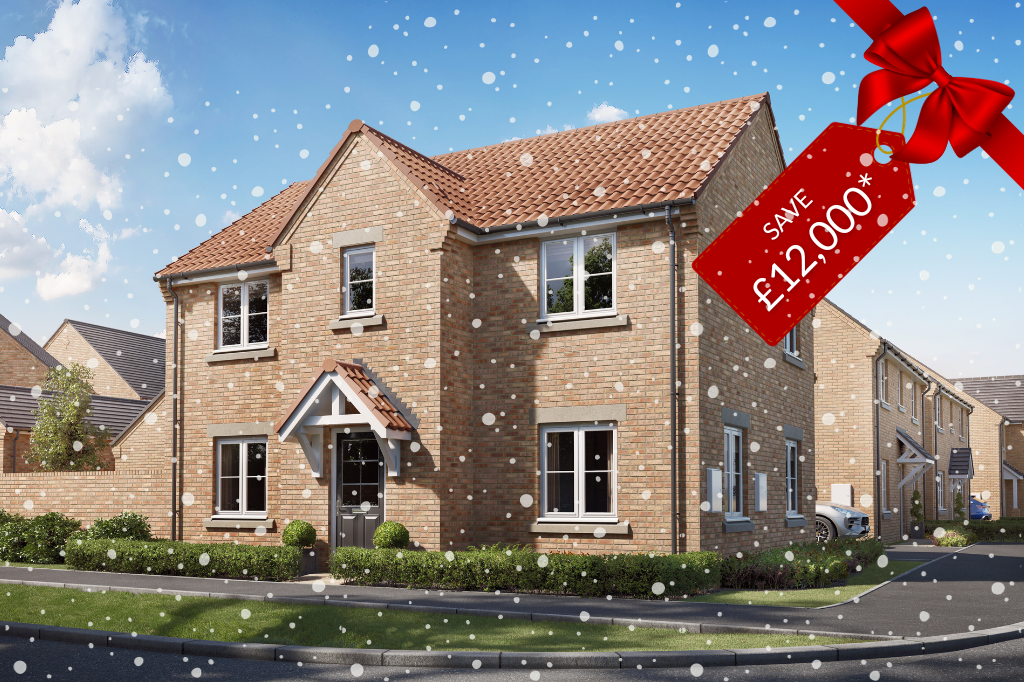 New home, 4 bed detached house for sale in Deer Park Way, Peterborough