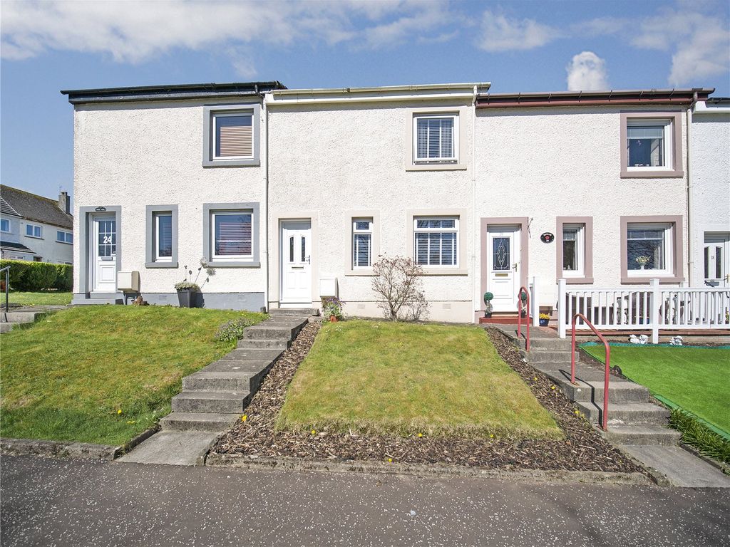 2 bed terraced house for sale in Park Crescent, Eaglesham, East