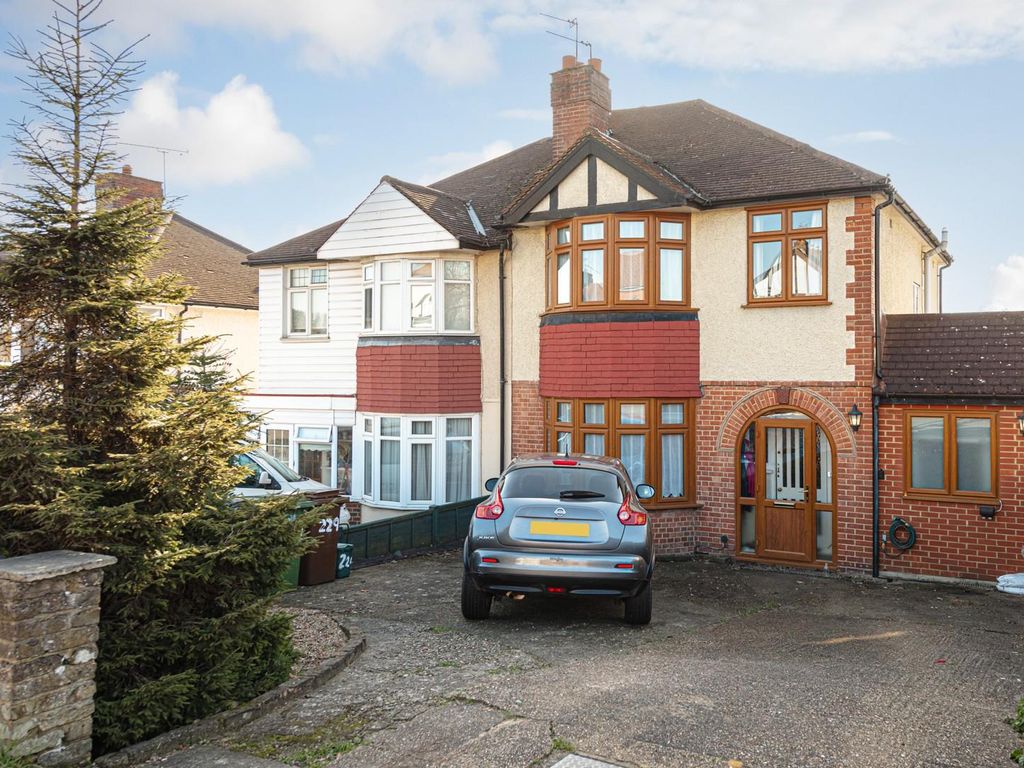 3 bed semidetached house for sale in Kingston Road, Ewell, Epsom KT19