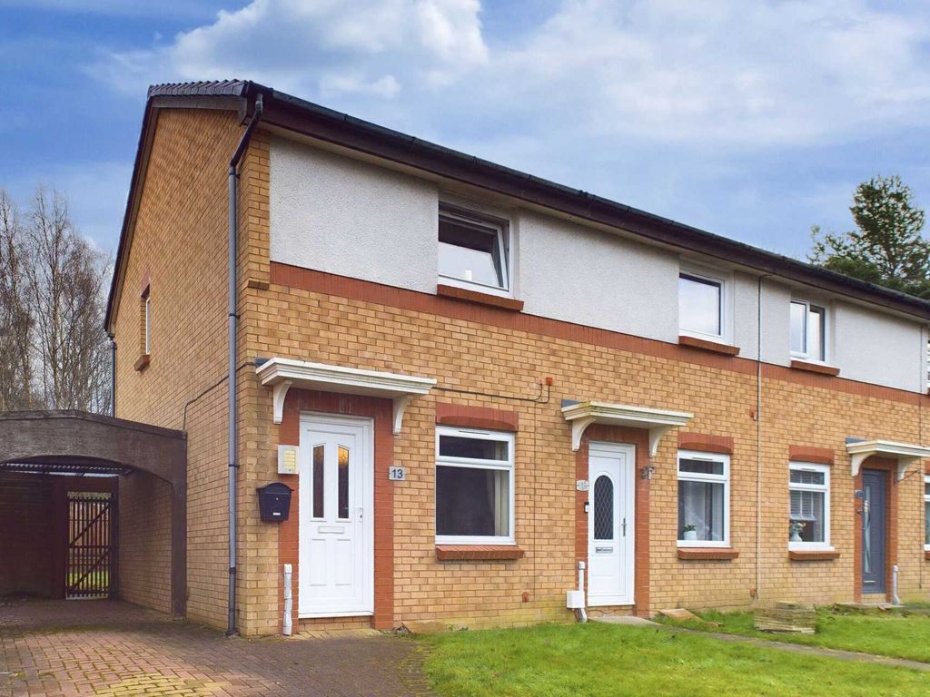 2 bed end terrace house for sale in Forest Park, Wishaw ML2, £105,000