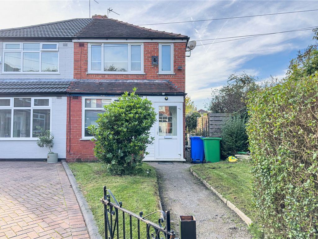 2 bed semidetached house for sale in Neilston Avenue, Moston