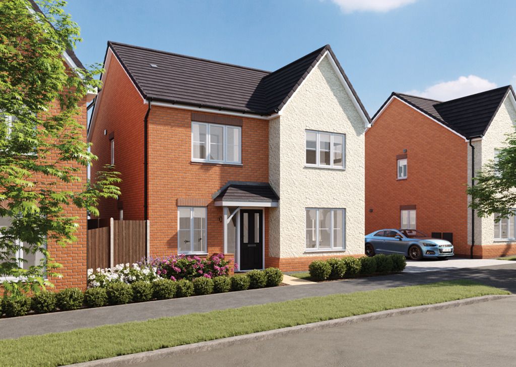 New home, 4 bed detached house for sale in "The Juniper" at Marshfoot