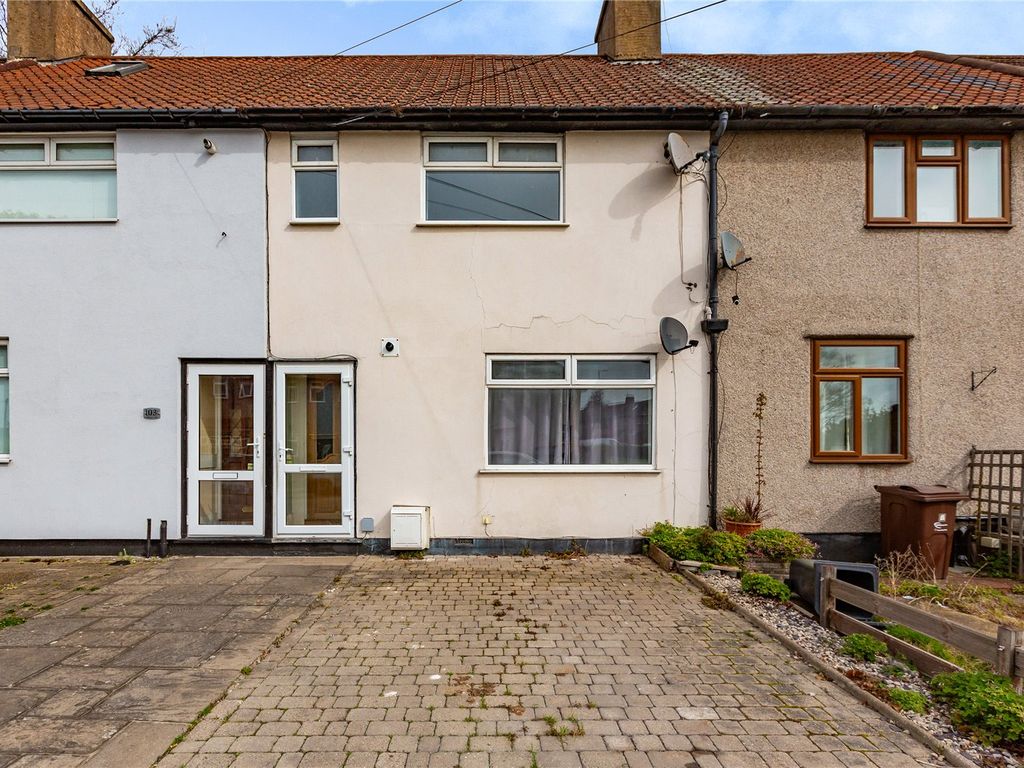 2 bed terraced house for sale in Lindisfarne Road, Dagenham RM8, £