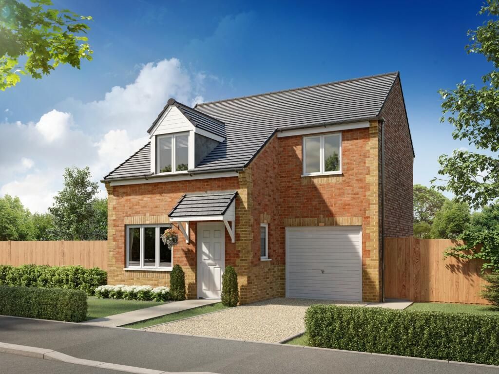 New home, 3 bed detached house for sale in Model Walk, Creswell