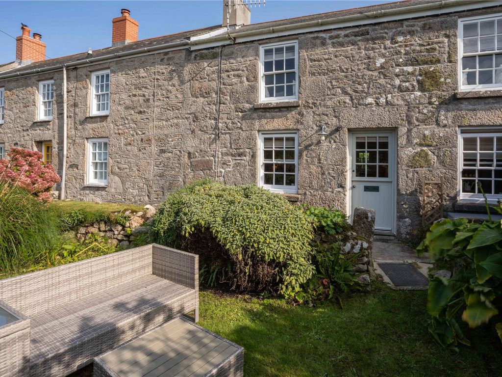 2 bed terraced house for sale in 8 Bojewyan Stennack, Pendeen TR19, £