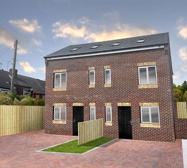 3 bed semidetached house for sale in Back Garden Street, Castleford