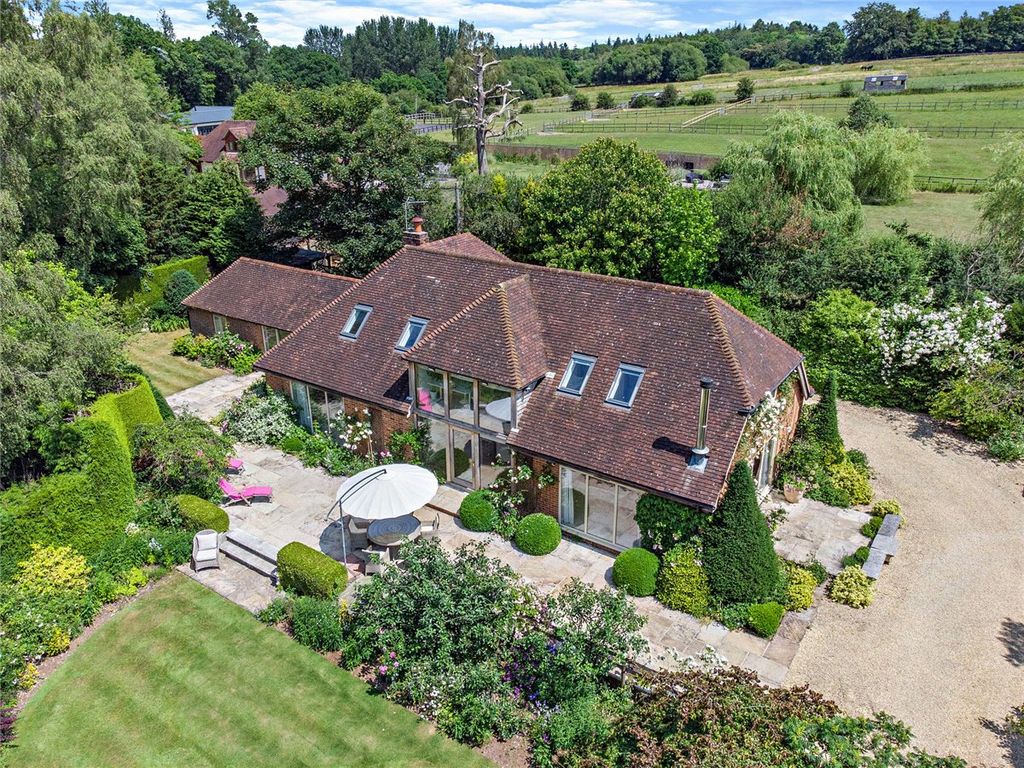 4 bed detached house for sale in Penwood, Highclere, Newbury, Hampshire